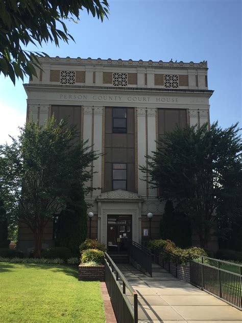 Person County Courthouse In Roxboro North Carolina Paul