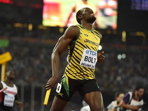 Usain Bolt Injury Jamaican Sprinter S Olympics Thrown