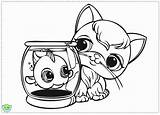 Coloring Pages Pet Littlest Shop Shops Popular Print Coloringhome sketch template