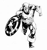 Captain America Avengers Robertatkins Deviantart Choose Board Sotd Inks April sketch template