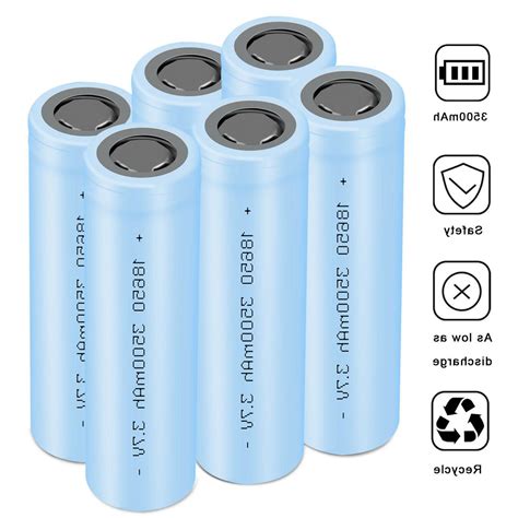 mah rechargeable  battery  li ion batteries