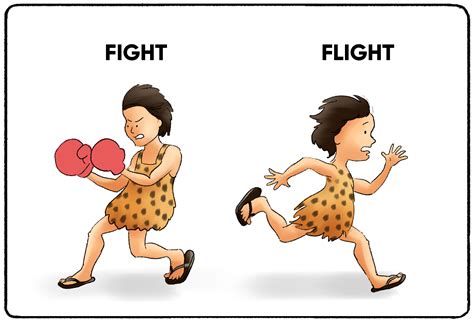 fight  flight  adrenal response practical psychology