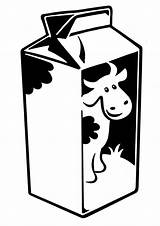 Milk Coloring Carton Cow Pages Netart Template Color Colour Elsa Drawing Draw Choose Board Preschool Visit sketch template
