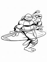 Donatello Turtles Coloring4free sketch template