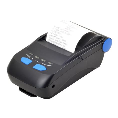 arrived portable bluetooth printer bluetoothusb interface thermal receipt printer