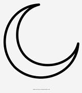 Lua Desenhar Crescente Crescent Nicepng Sobre Pngitem sketch template