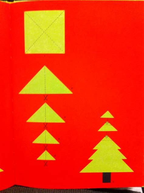 open book  yellow  red designs   pages showing  angles  trees