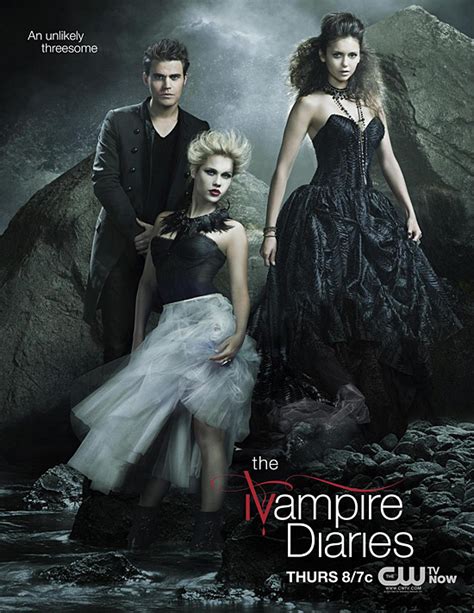 The Vampire Diaries Season 4 New Promo Posters Art