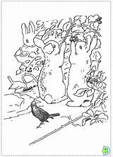 Coloring Dinokids Rabbit Peter Pages Close Print sketch template