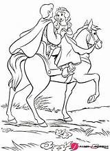 Schneewittchen Principe Cavallo Princesas Biancaneve Prinz Prinzessin Blancanieves Caballo Cenicienta Kleurplaten 1137 Imagen Ausmalbild Prince Pferd Dem Fargelegge Neige Trickfilmfiguren sketch template