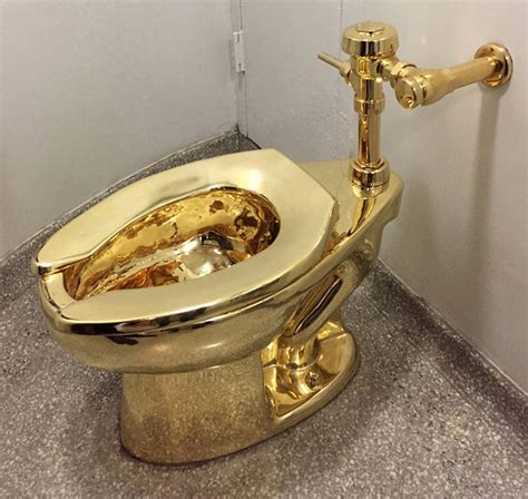 cattelans gouden wc gestolen de standaard