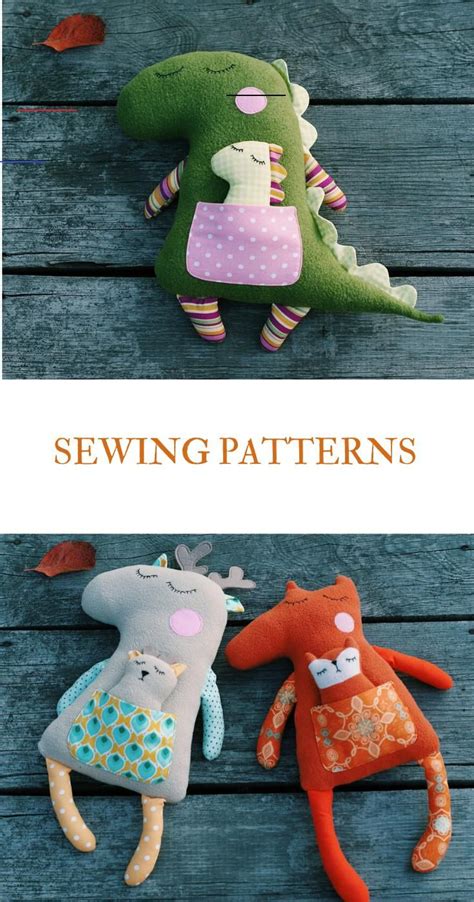 sewtoys animal sewing patterns sewing toys sewing patterns  kids