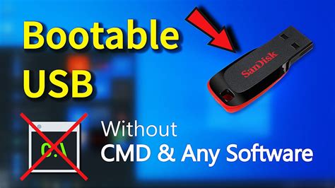 create bootable usb   software  cmd  smartphone