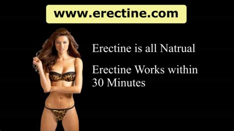 Erectine Herbal Male Impotence Erectile Dysfunction