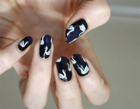 black swan nails perfect nails nail art