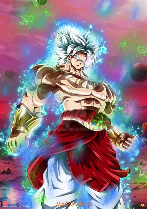 Patreon S Poll Broly Ultra Instinct By Maniaxoi On
