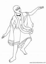 Drawing Chaitanya Mahaprabhu Sri Line Chintan Das Bhikaji Bhagavat Drawings Getdrawings sketch template
