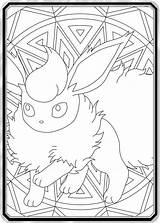 Pokemon Flareon Dewgong sketch template
