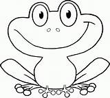 Frosch Ausmalen Ausmalbilder Drucken Ganzes Kinderbilder sketch template