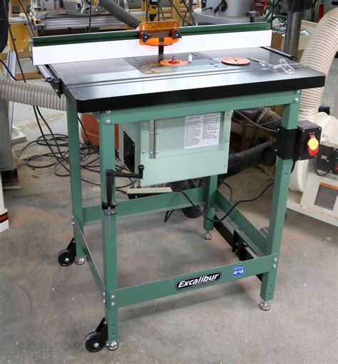 excalibur deluxe router table kit popular