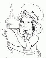 Cooking Clipart Girl Coloring Pages Clip Woman School Kids Cute Artist Lds Mormon Mormonshare Family Girls Easy Clipground Mom sketch template