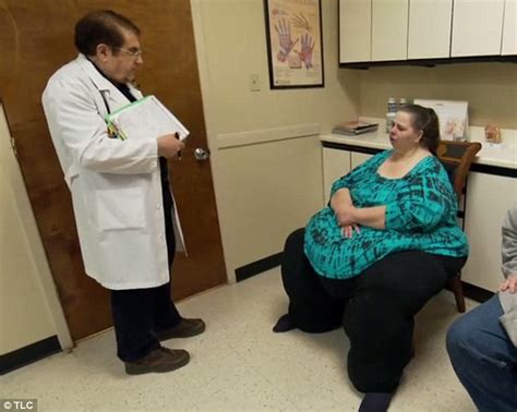 morbidly obese woman puts her life at risk after refusing to get out of