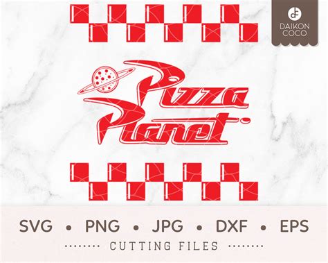pizza planet logo svg disney pixar toy story svg svg png etsy