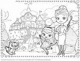 Little Charmers Coloring Pages Mewarnai Template sketch template