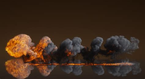 Realistic Explosions Pack In Visual Effects Ue Marketplace