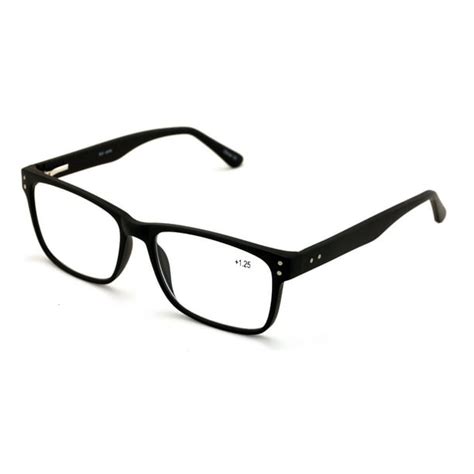 large men premium rectangular reading glasses optical frame reader