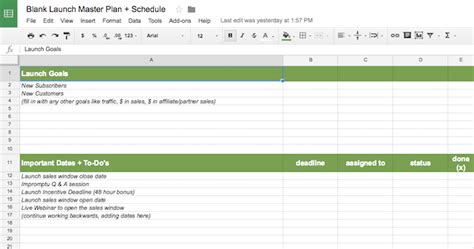 beginners guide  creating   scary launch schedule anne samoilov