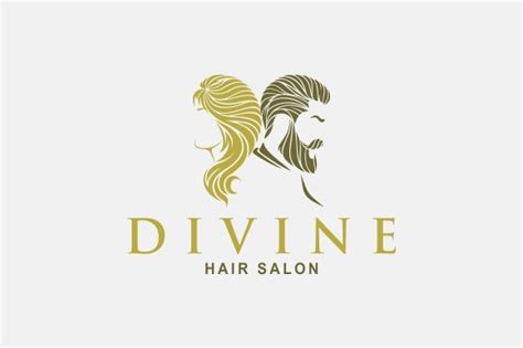 hair salon logo branding logo templates creative market
