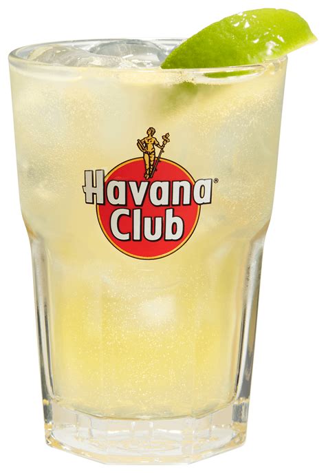 Rum And Lemon Drink Havana Limon Cocktail Recipes Havana Club