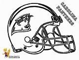 Coloring Print Football Nfl Pages Helmet sketch template