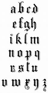 Gothic Alphabet Huruf Alphabets Kaligrafi Result Whimsy Century Capitals 16th Gaya Jenis Lukisan Tulisan Cursive Karenswhimsy Templates sketch template