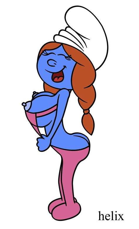 Rule 34 Alternate Breast Size Helix Sassette Smurf Tagme The Smurfs