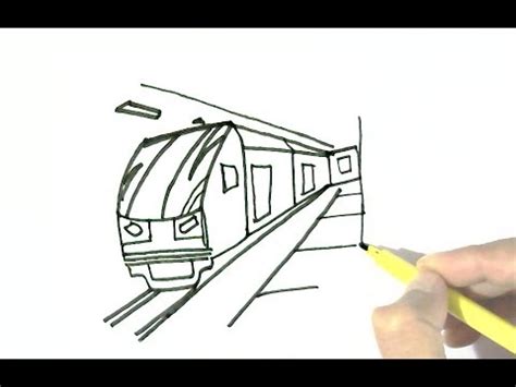 draw subway train  easy steps  children kids beginners