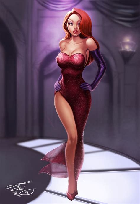 jessica rabbit pin up art jessica rabbit by siya oum ༺♥༻jessica rabbit༺♥༻ pinterest