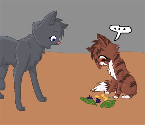 Cinderpelt And Leafpaw Oops By Maikro On Deviantart