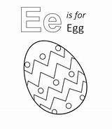 Egg Alphabet sketch template