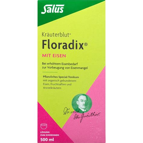 floradix mit eisen pzn  ausbuettels apotheke  der droote