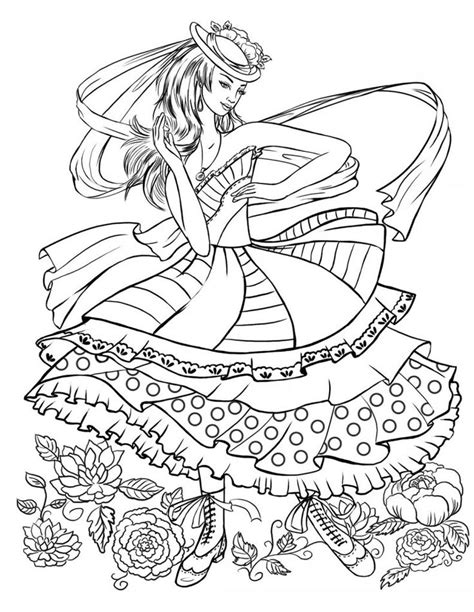 printable coloring pages  girls coloring pages  girls coloring