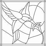 Hummingbird Vitrales Vitral Mosaico Patrones Beginner Plantillas Vidrieras Cardinal Vitrail Hummingbirds Mosaicos Relacionada Guidepatterns Pattsme Vitraux Fused Picaflor Ayayhome sketch template