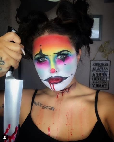 Clown Halloween Makeup Popsugar Beauty