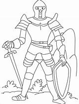 Coloring Pages Warrior Warriors Knight Medieval Knights Kids Great Vampire Greek Dark Color Drawing Printable Getcolorings Getdrawings Sword Colouring Clipart sketch template