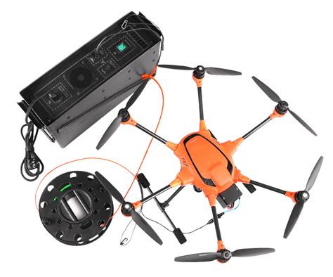tethered power supply system abz drone