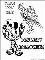 Coloring Mickey Halloween Mouse Pages Popular Coloringhome sketch template