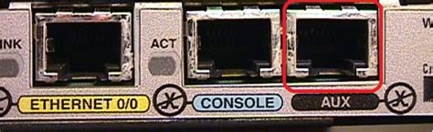 cisco aux port   console port  reverse telnet