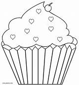 Coloring Pages Kids Cupcake Cupcakes Printable Cool2bkids Birthday Book Yummy Online Print sketch template