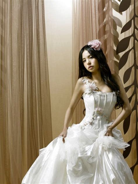 Min Hyo Rin 민효린 Wedding Dress Photoshoot I Am An Asian